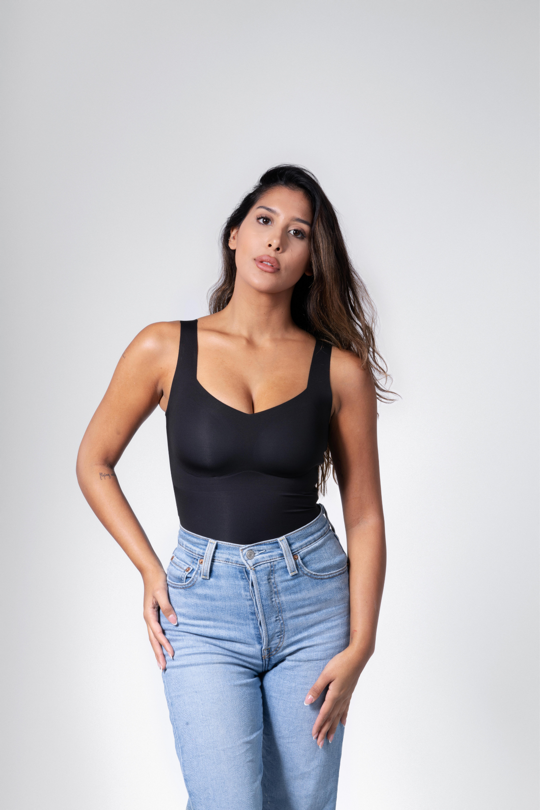 Body Culotte Bandes Élégantes